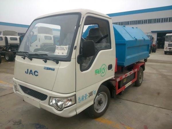 江淮3方勾臂式垃圾車