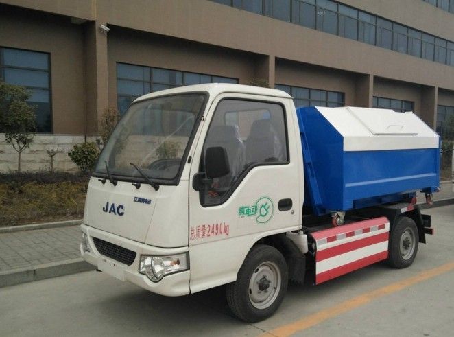 江淮3方勾臂式垃圾車