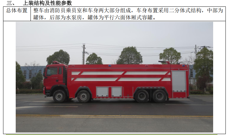 湖北江南2023年重汽HOWO 24噸消防車評測